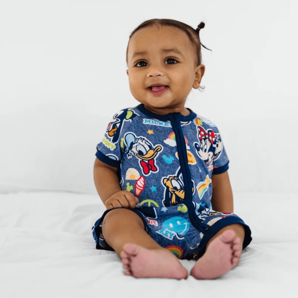 Little Sleepies Disney Shortie Bundle 0-3M - Picture 11 of 11
